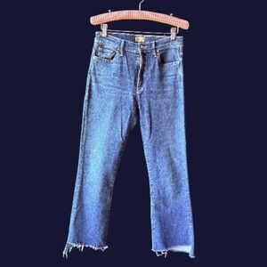 MOTHER Blue Ankle & Cropped Jeans